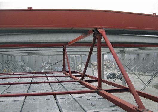 GSY-Träger mit "Aufhängekonstruktion" - Zwischengeschoßdecke